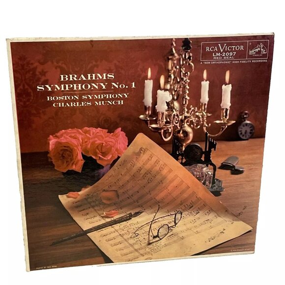 Symphony No. 1 (Vinyl, 1957) RCA Victor Red Seal LM 2097 VG+ LP Record Album - Picture 1 of 9